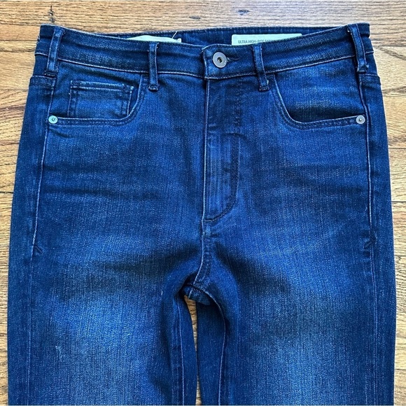 Anthro Pilcro and the Letterpress Ultra High Rise Skinny Sz 27 - Picture 4 of 13